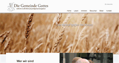 Desktop Screenshot of diegemeindegottes.com